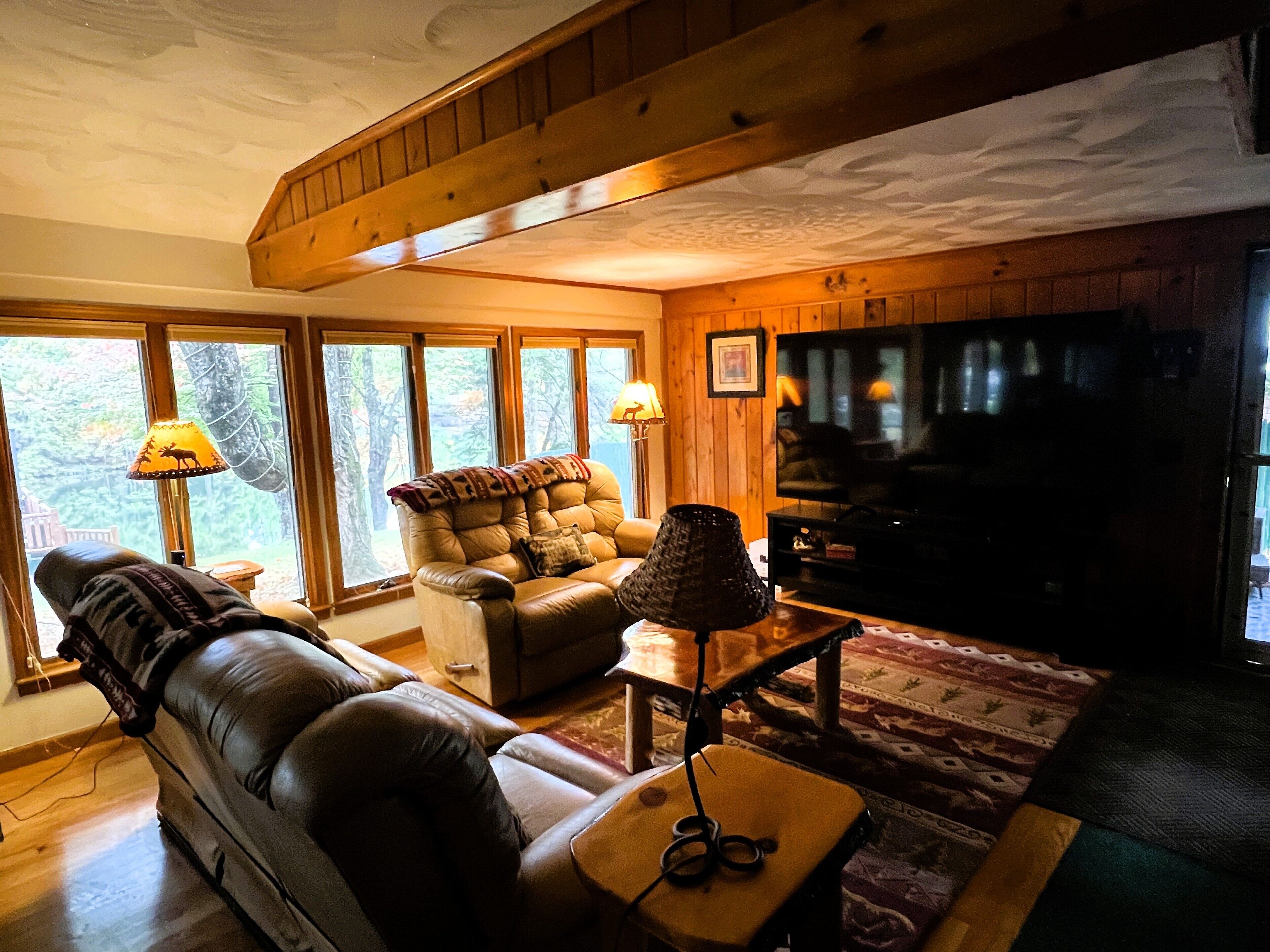 تلفزيون، مدفأة