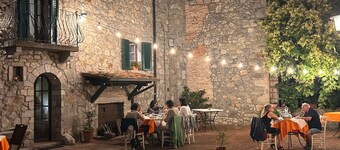 Narciso Dei Poeti â Chambre Deluxe avec balcon, vue sur la vallĂ©e et cheminĂ©e Ă bois