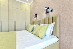 1 Schlafzimmer, Bügeleisen/Bügelbrett, kostenloses WLAN, Bettwäsche