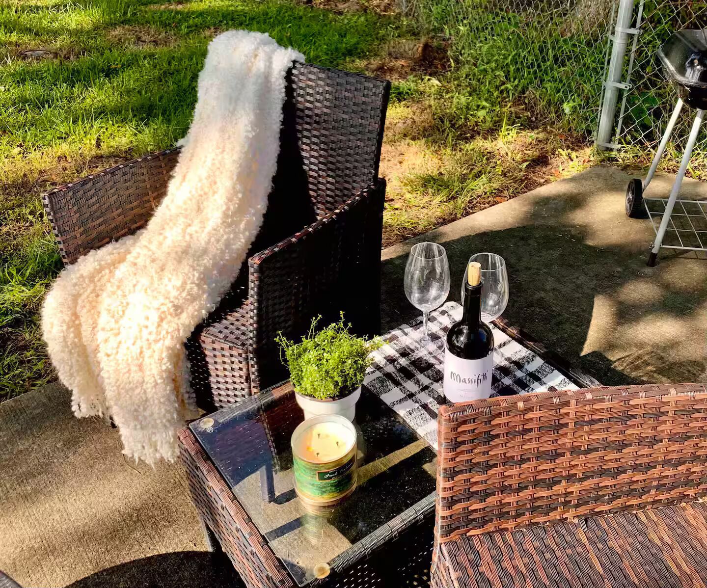 Enceinte de l’hébergement