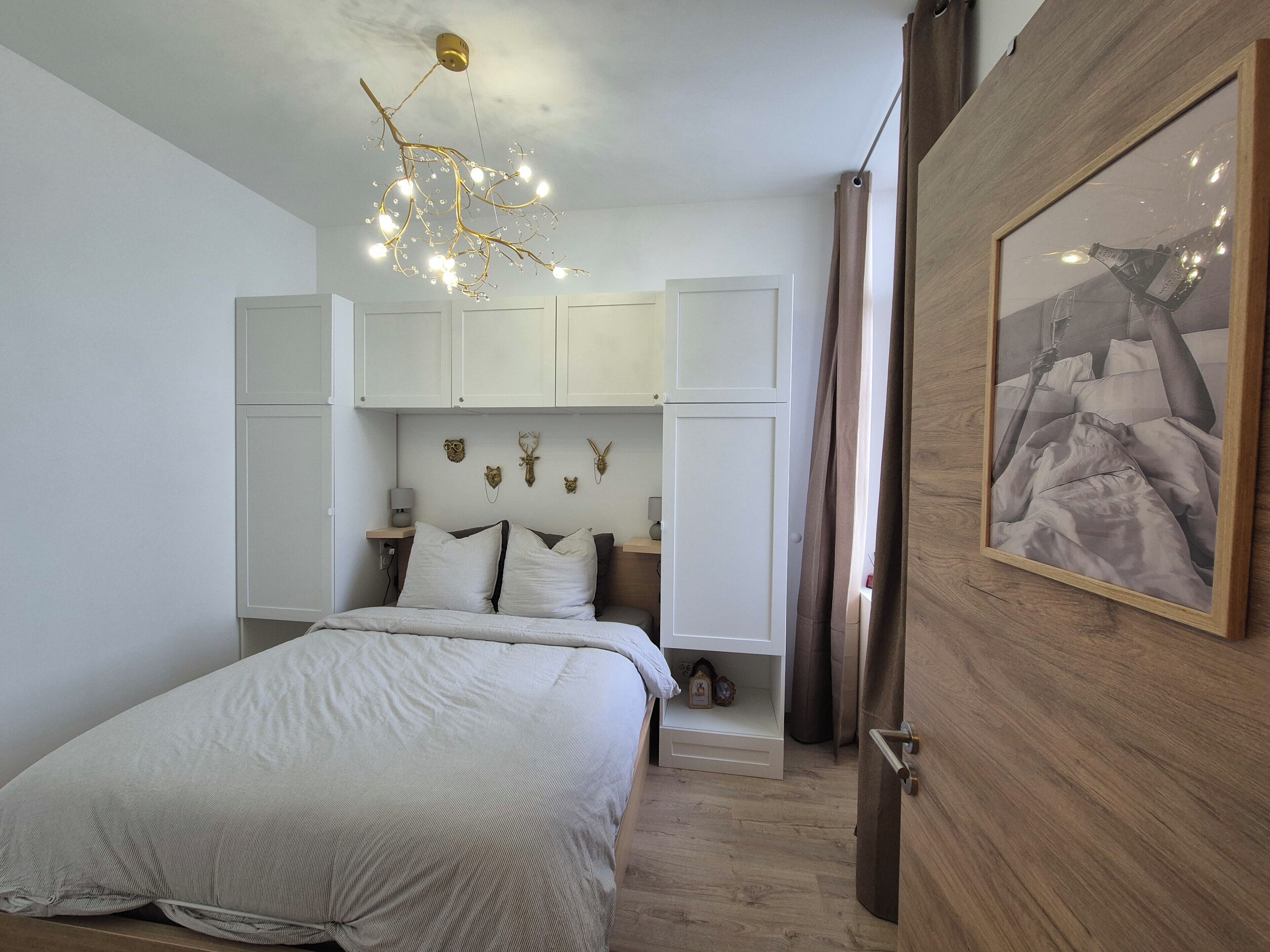 2 chambres, Wi-Fi, literie fournie