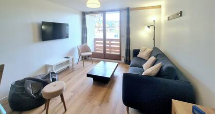 Appartement chaleureux au cœur de La Féclaz - 5 personnes - 48m2