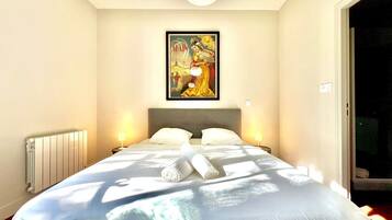 1 chambre, accès Internet, draps fournis