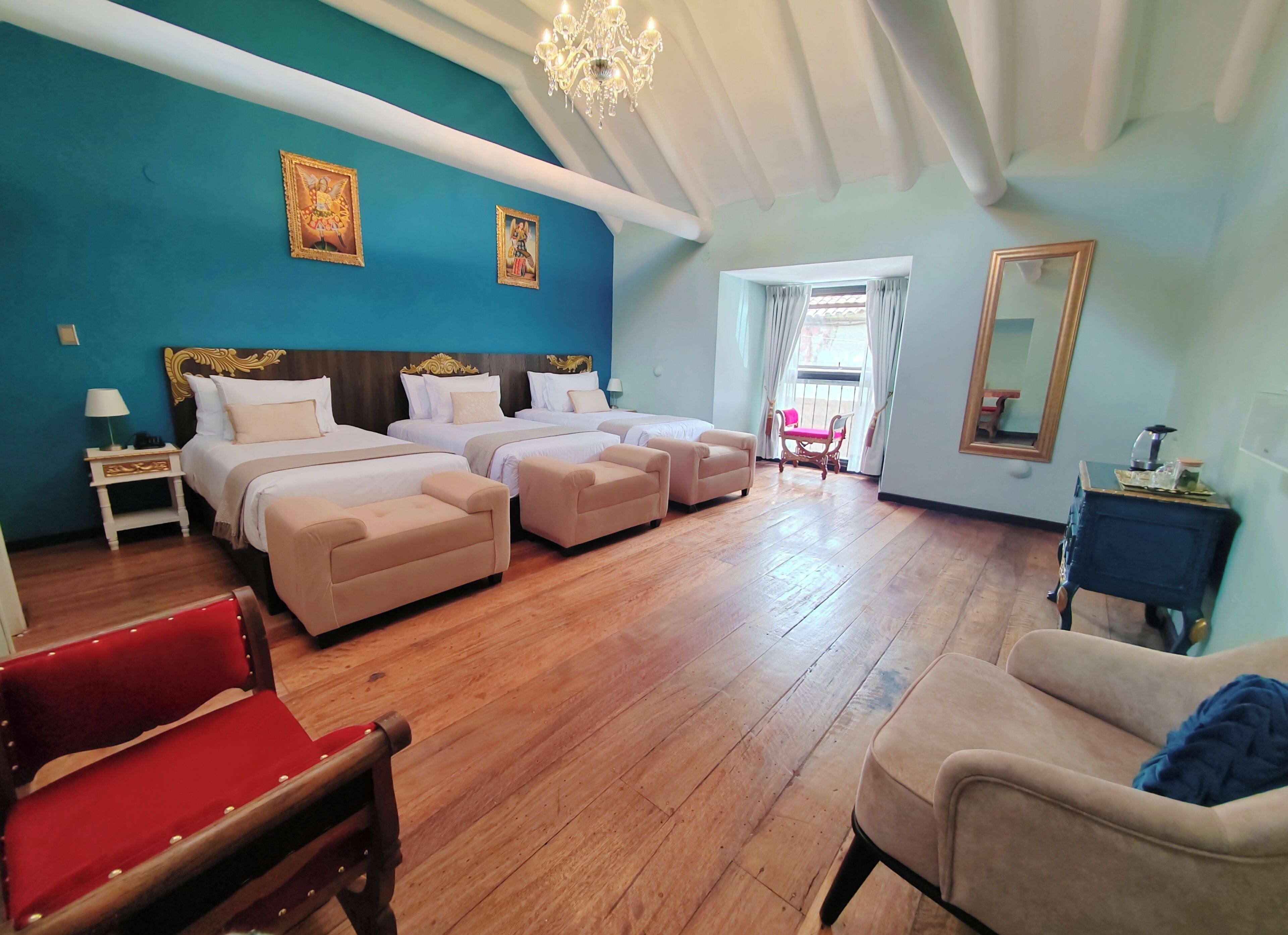 Comfort Triple Room, City View