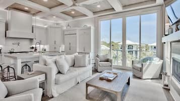 Ferienhaus, Mehrere Betten (Caspian Escape) | Wohnbereich