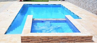 Spacious 5-bedroom villa in charming Santo Domingo with AC and Pool