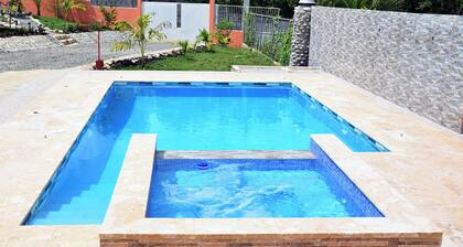 Spacious 5-bedroom villa in charming Santo Domingo with AC and Pool