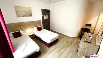 Blackout drapes, iron/ironing board, free WiFi