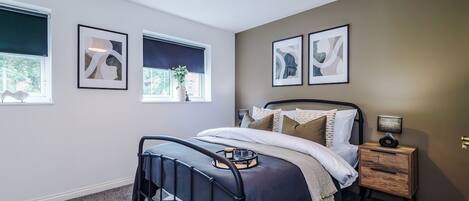 2 soverom, strykejern/-brett, wi-fi (inkludert) og sengetøy