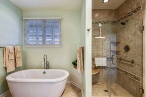 Shower, towels