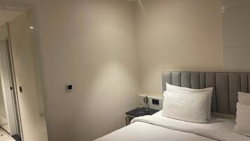 In-room safe, desk, blackout curtains, soundproofing