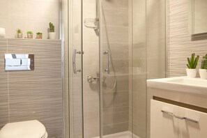 Apartment, 2 Bedrooms, Kitchen, City View | Bathroom - Sioufi - 2-BR Apartment With a Balcony (Beirut)