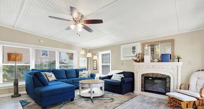 Escape to this charming 2-bedroom, 1-bath beach cottage