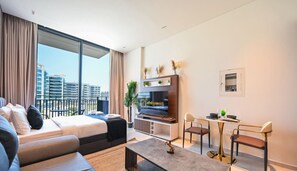 1 soverom, skrivebord, strykejern/-brett og wi-fi