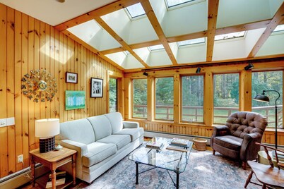 Secluded Family Getaway w/ On-Site Creek in Hawley