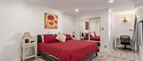 2 soverom, skrivebord, wi-fi og sengetøy