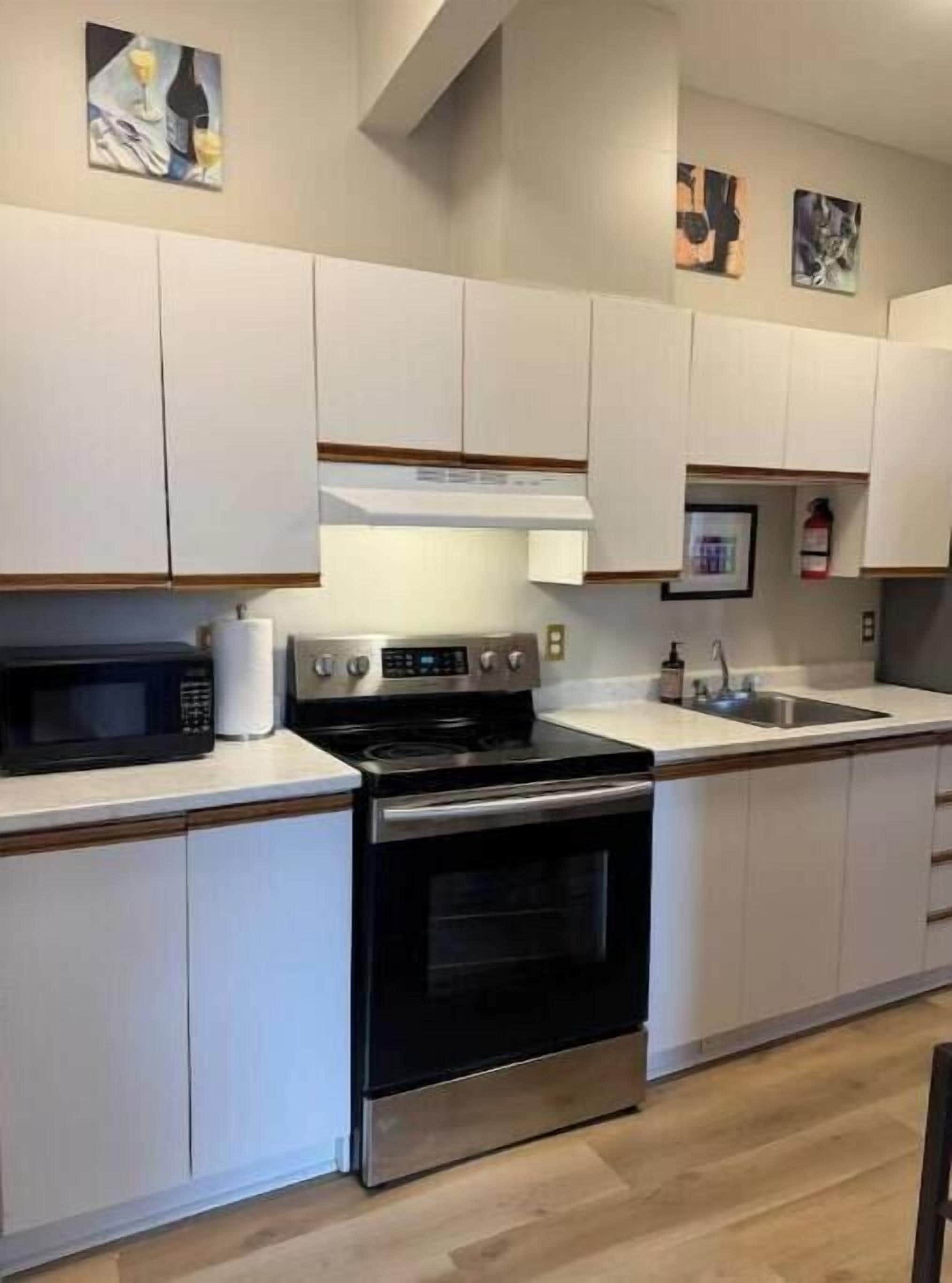 Microwave, oven, stovetop