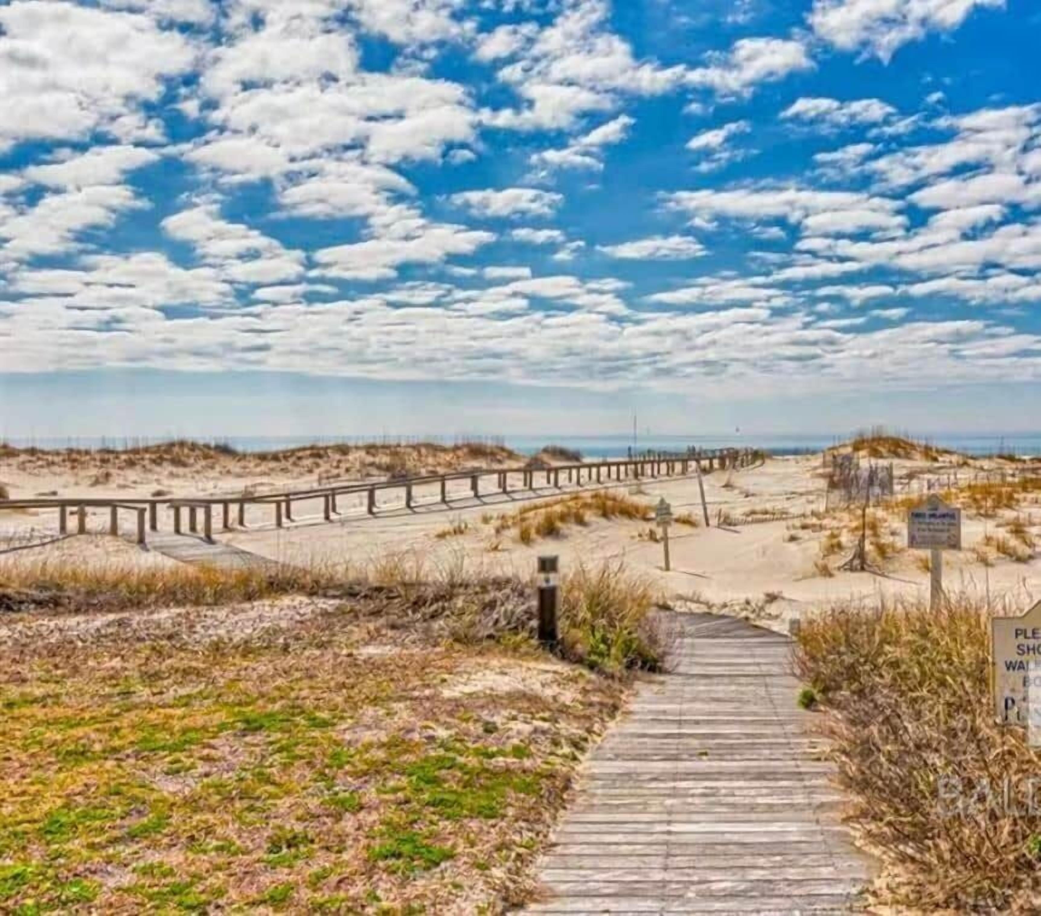 En la playa, camastros y toallas de playa 