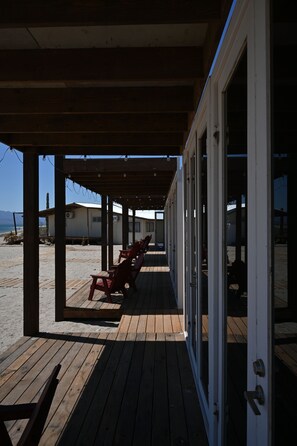 Fassade der Unterkunft