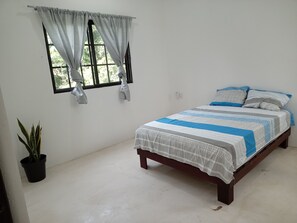 1 غرفة نوم وملاءات أسرّة