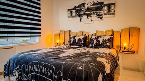 3 dormitorios, tabla de planchar con plancha, Internet y ropa de cama