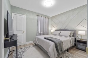 2 chambres, fer et planche Ă repasser, Wi-Fi, literie fournie