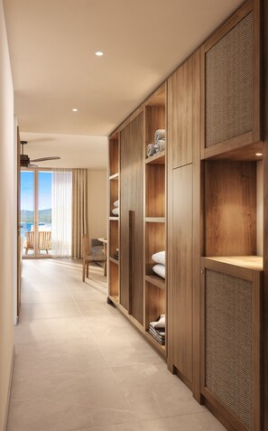 خزنة داخل ا�لغرفة وستائر تعتيم وواي فاي مجانًا وملاءات أسرّة