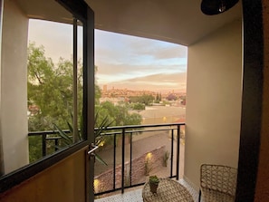 Superior Room, Balcony, City View | Terrace/patio