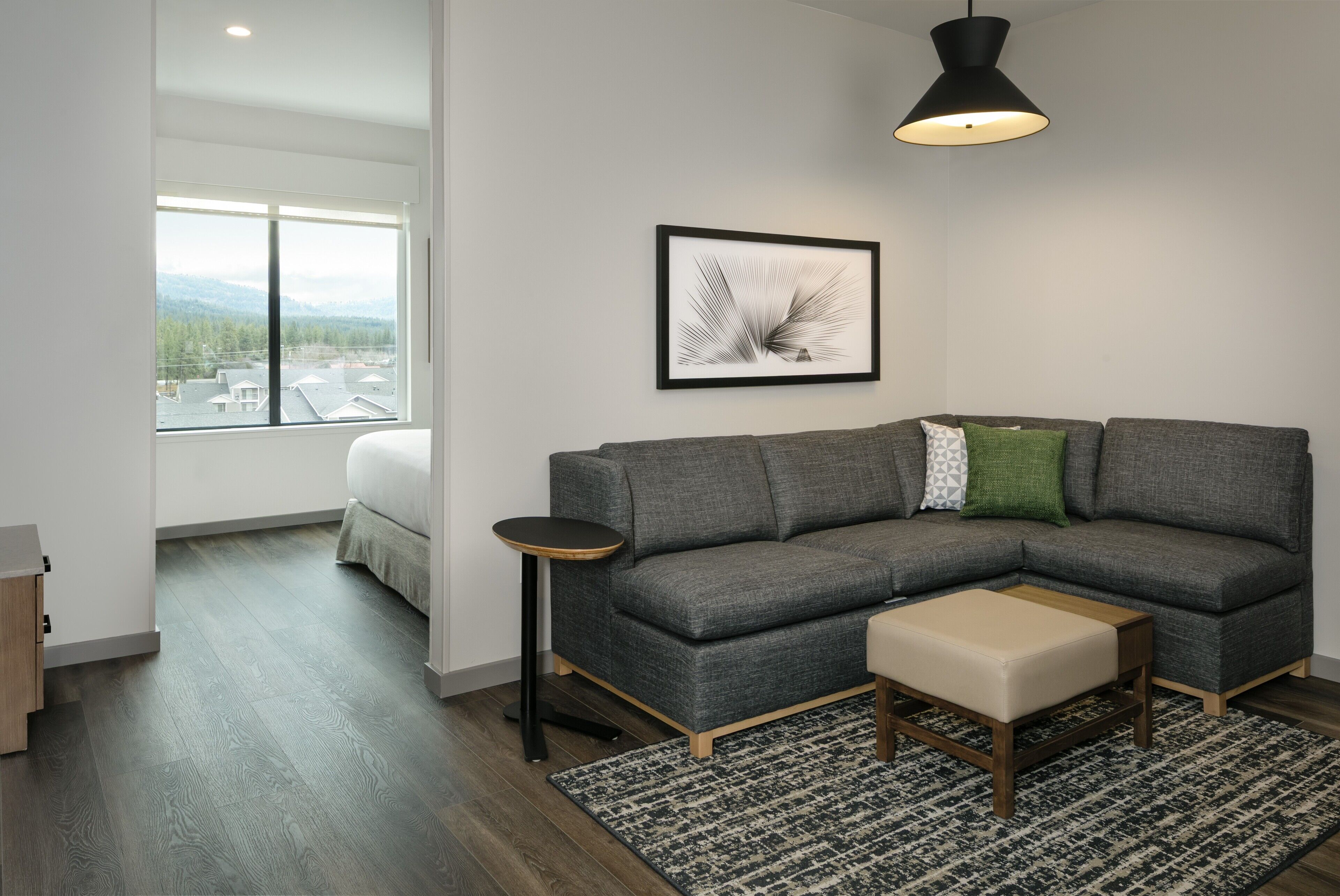 Desk, blackout drapes, iron/ironing board, free WiFi