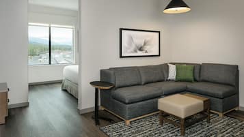 Desk, blackout drapes, iron/ironing board, WiFi (free)