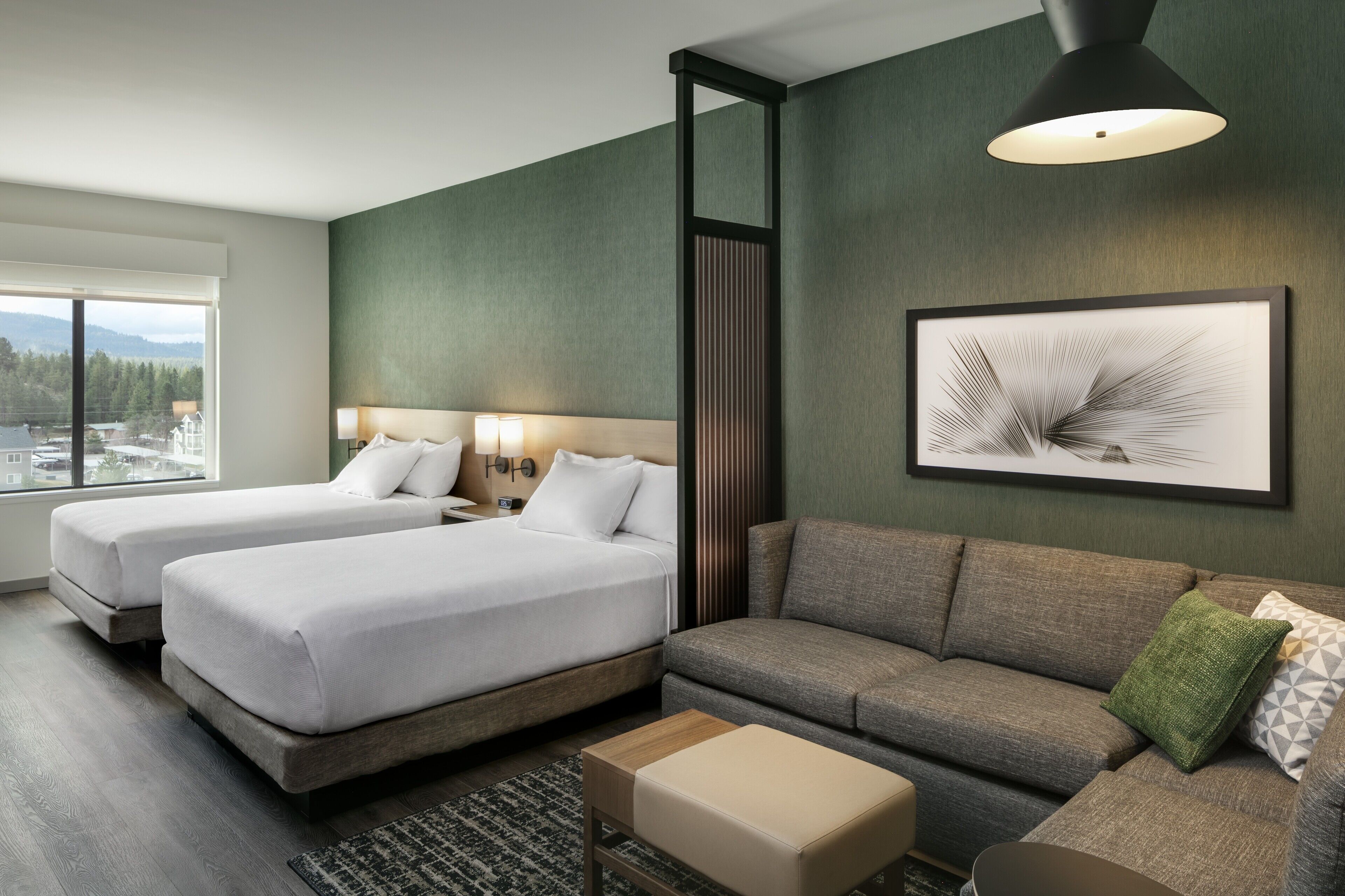 Desk, blackout curtains, iron/ironing board, free WiFi