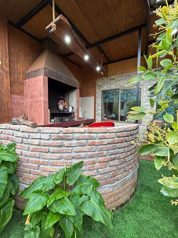 Family House, Garden View | Terrace/patio - CASA EL CANELO (El Quisco)