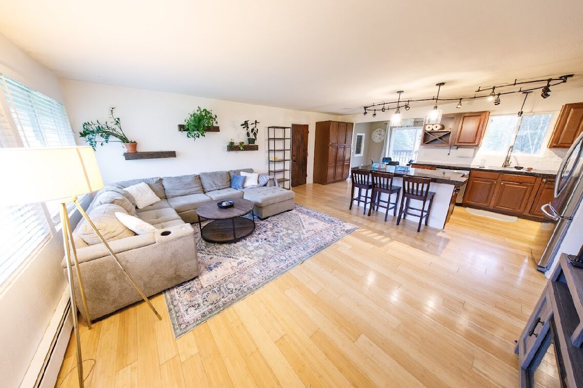 Smart TV, fireplace, computer monitors, printers