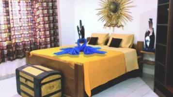 1 chambre, accès Internet, draps fournis