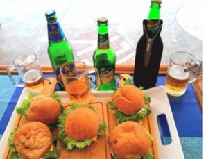 Food and drink - Blue Palm Resort Prampram, Ghana Dream Suites 3Units (Prampram)