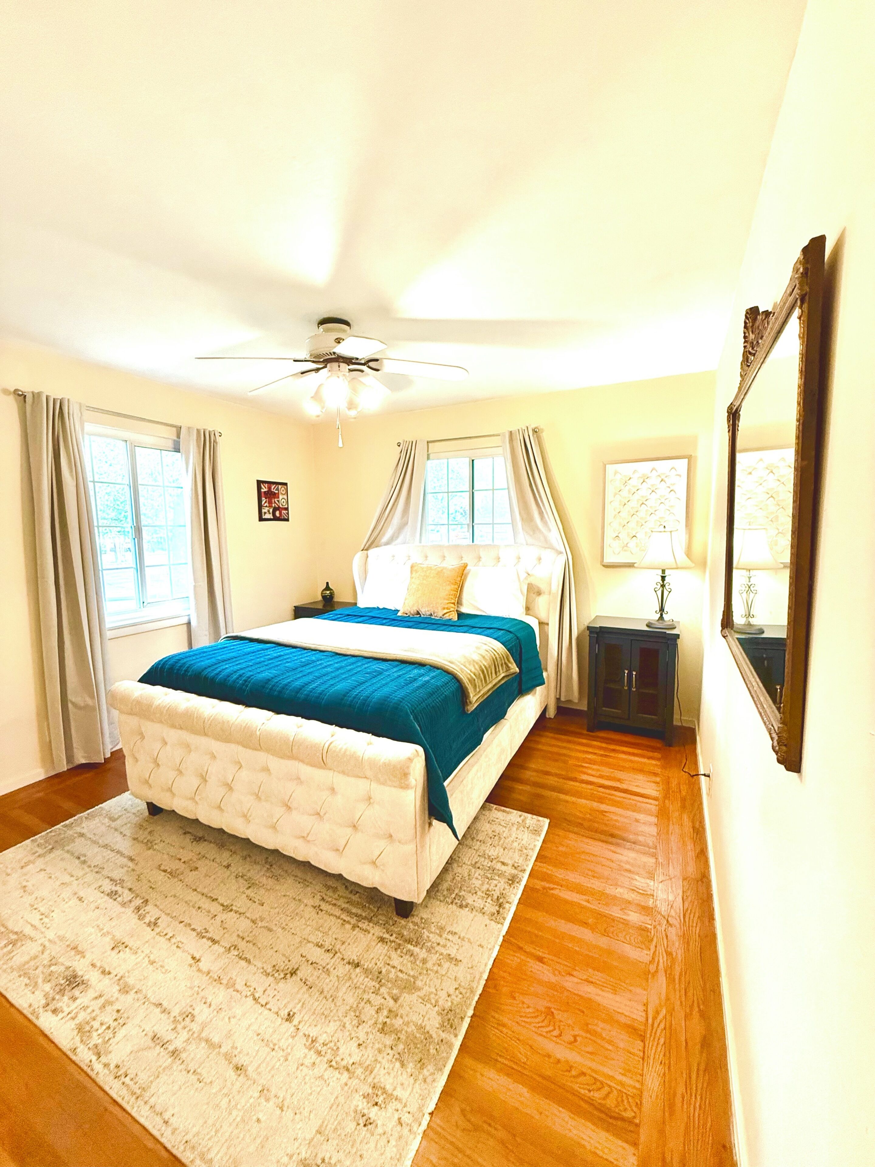 1 bedroom, desk, free WiFi, bed sheets