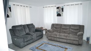 Living area - Soothing apartment with AC in charming Gros Islet and Pool Access (Castries)