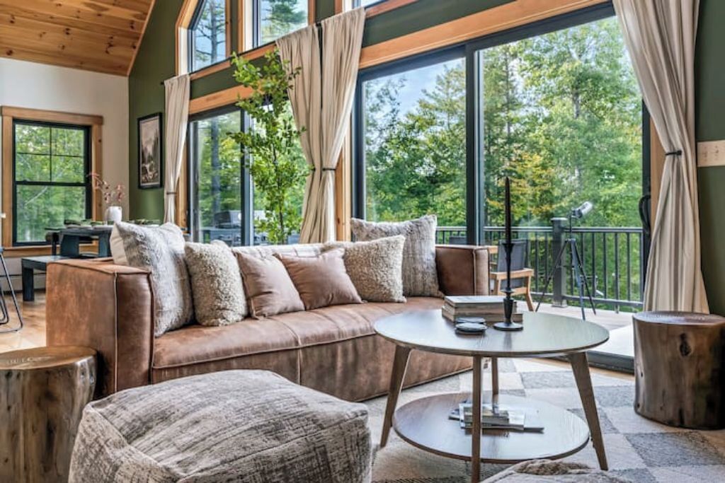 Smart TV, fireplace, video games, foosball