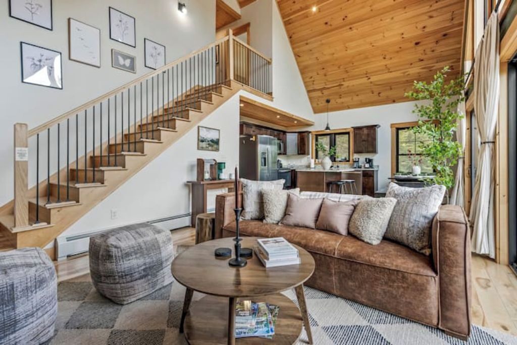 Smart TV, fireplace, video games, foosball