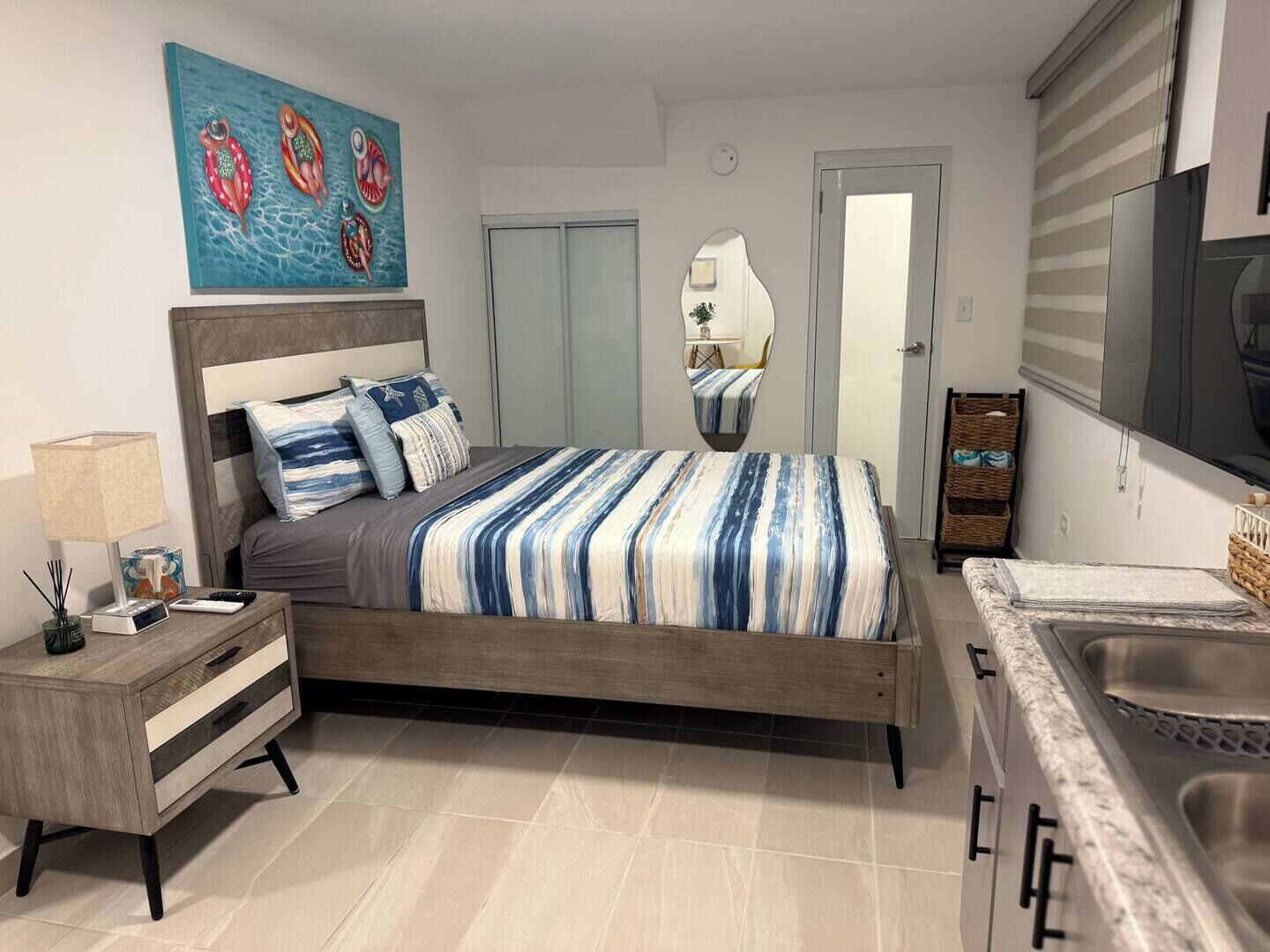 1 quarto, ferros/tábuas de passar roupa, Wi-Fi, roupa de cama