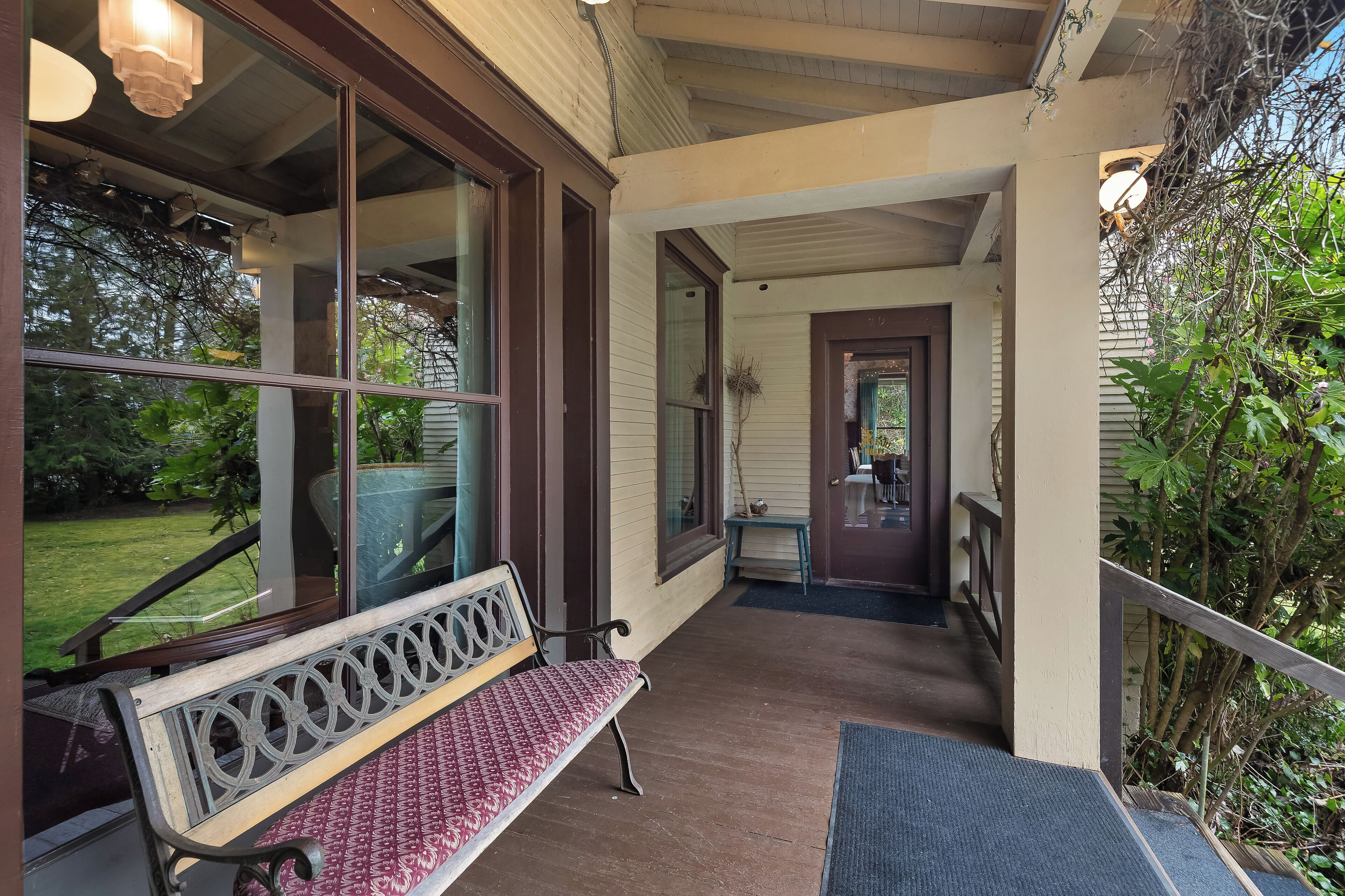 Façade de l’hébergement