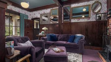 Sala de estar en el lobby