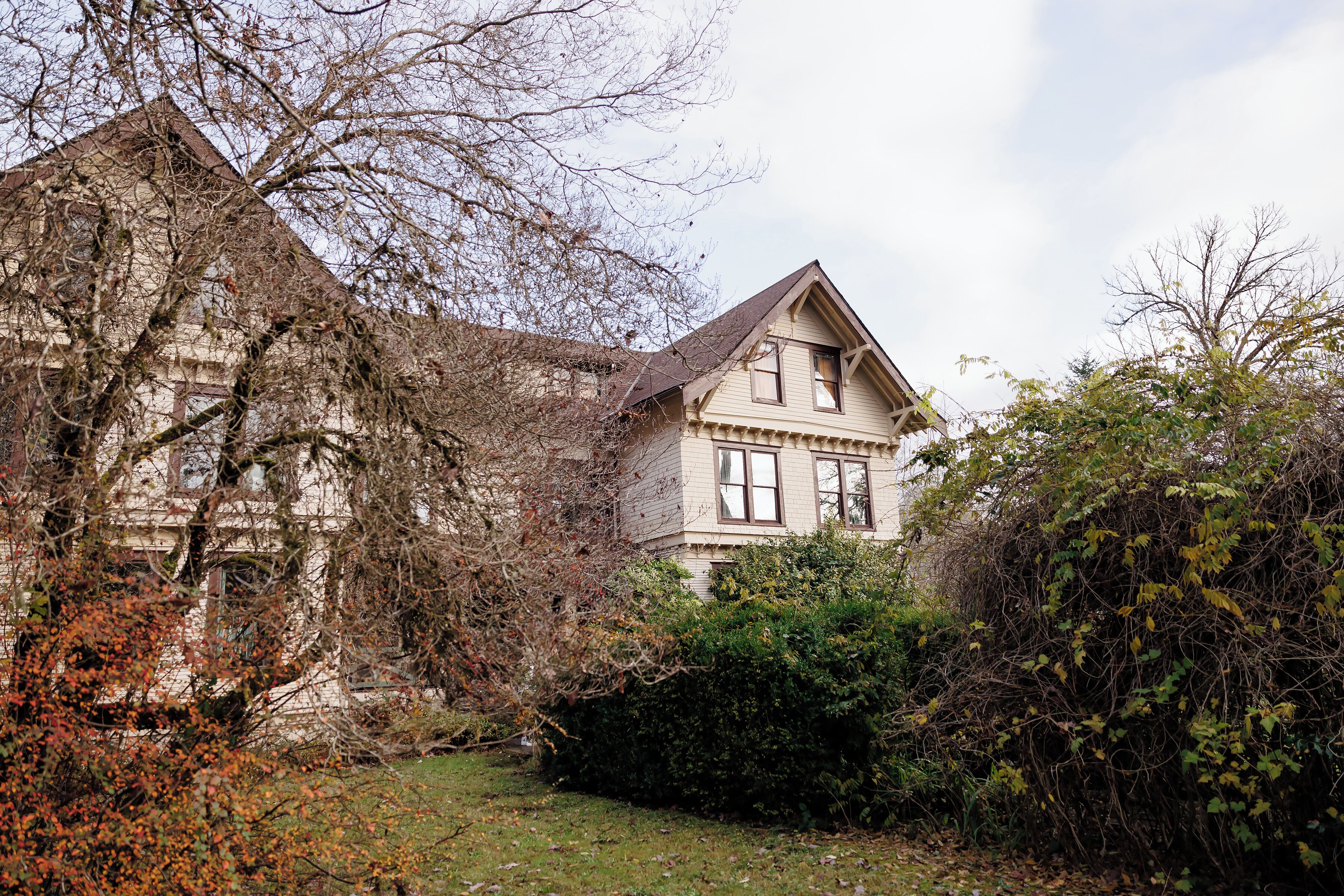 Overnatningsstedets facade