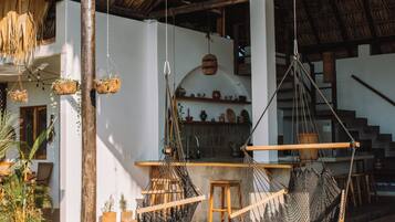 Udendørs pool, liggestole