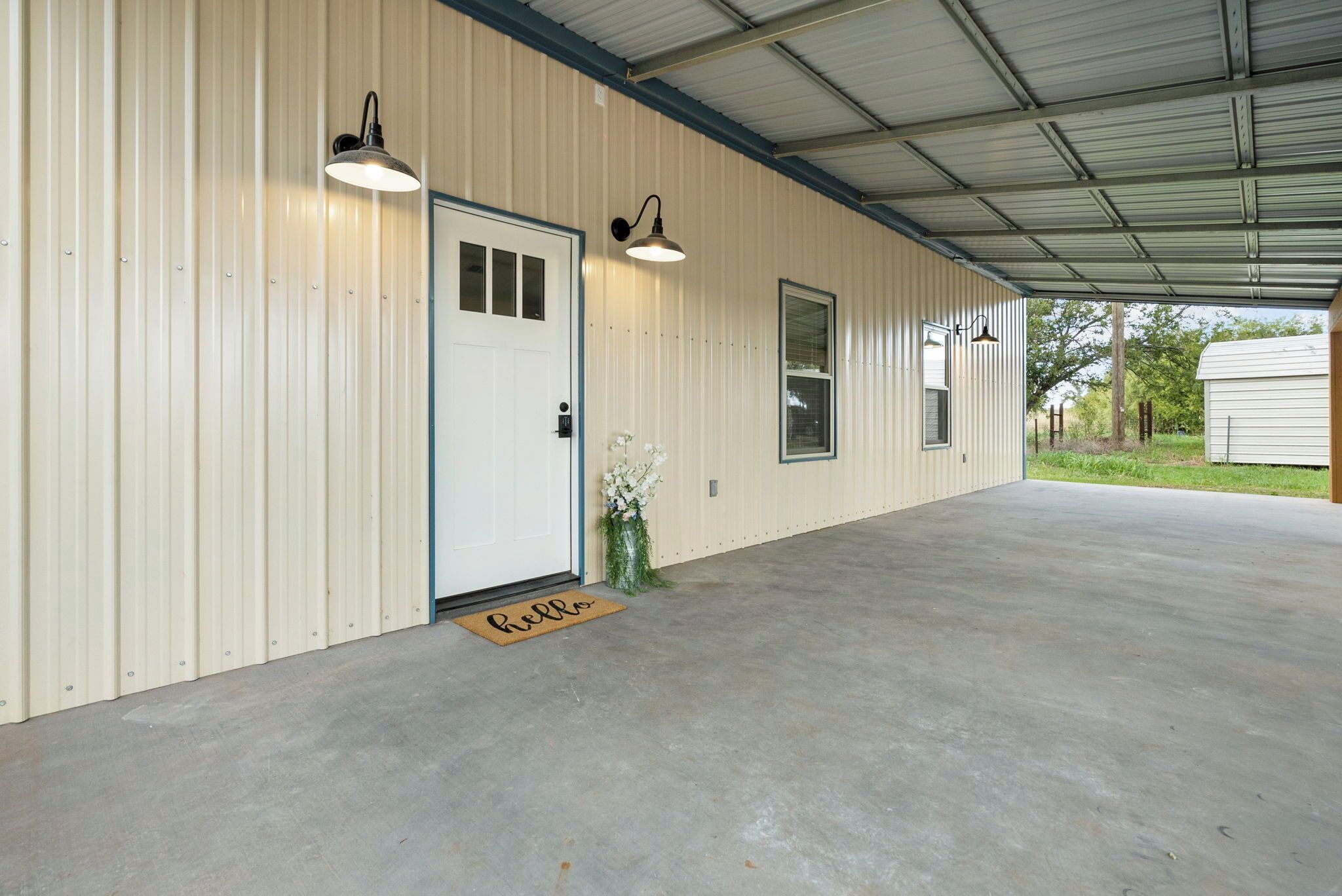 Enceinte de l’hébergement