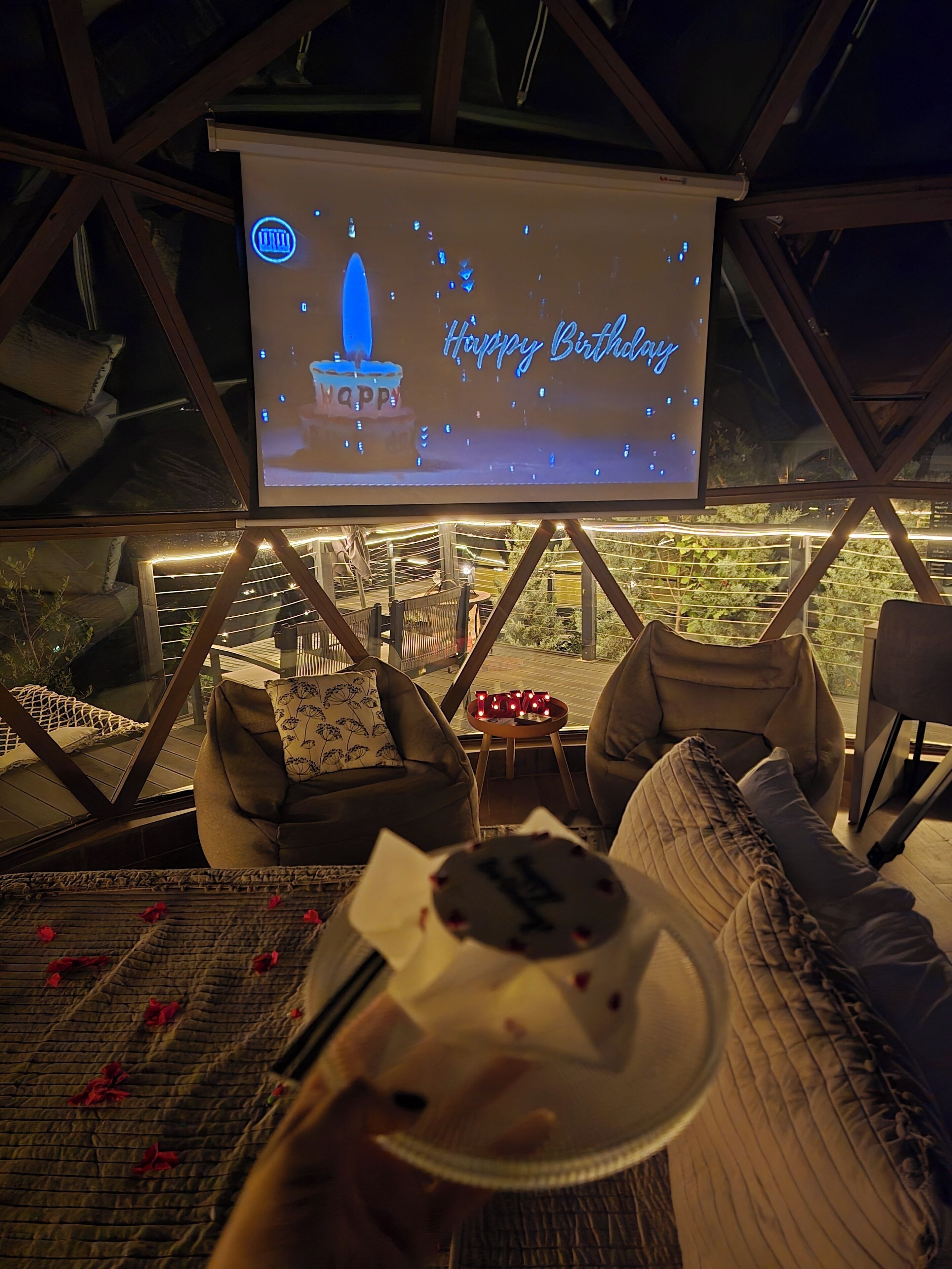 Junior-Villa, Bergblick