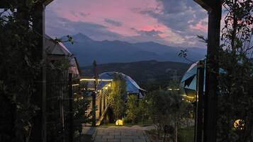 Façana frontal de l'allotjament