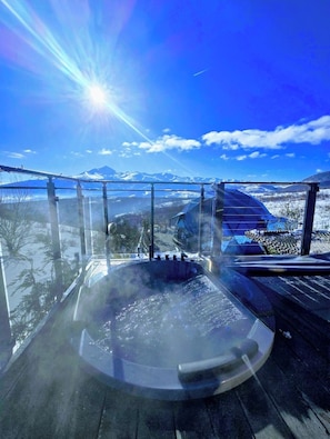 Villa Junior, vista montagna | Vasca idromassaggio privata