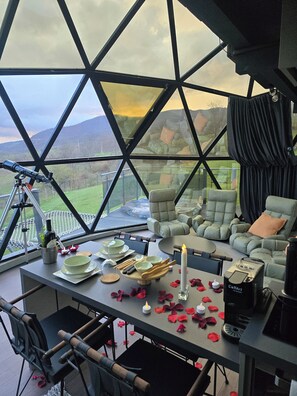 Living area - Bubble Sky Villas (Burrnik)