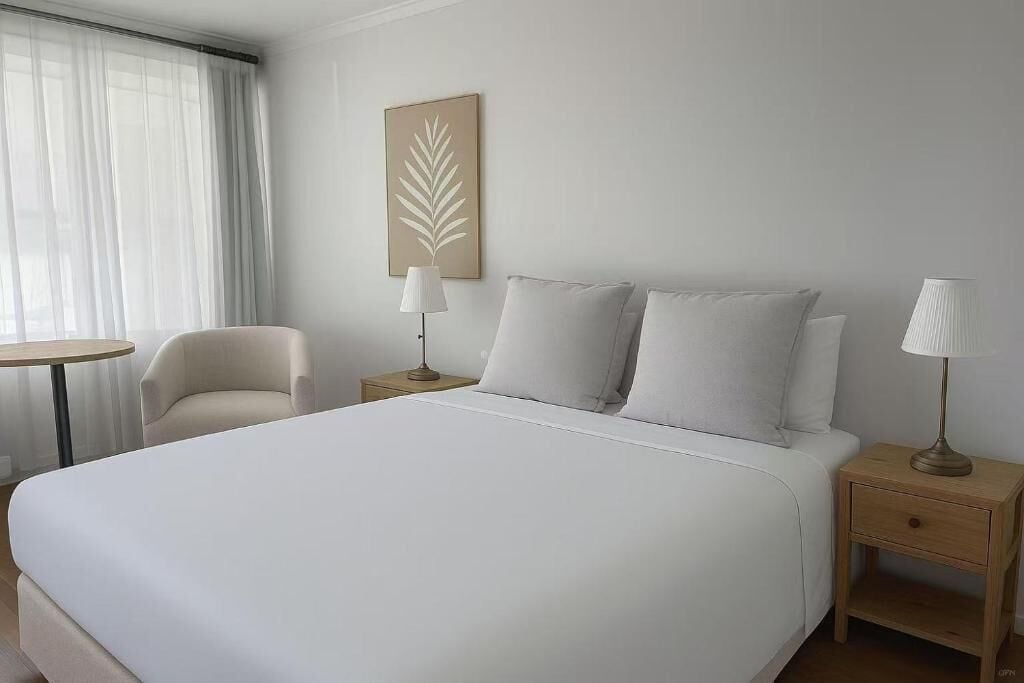 デラックス ダブルルーム | ノートパソコン用作業スペース、WiFi (無料)